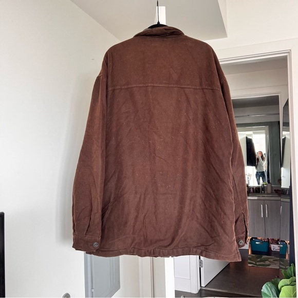 Vintage GAP Men's Chocolate Brown Chore Jacket- XXL - Picture 9 of 11